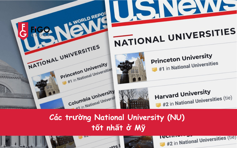 [2024 U.S.News] TOP 11 trường National University (NU) tốt nhất ở Mỹ